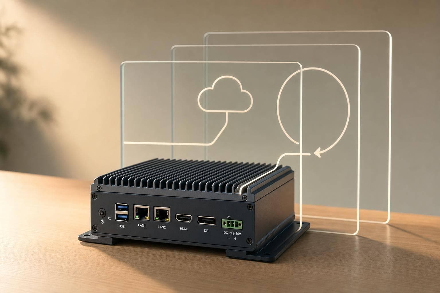 Hybrid Fault-Tolerant Edge AI Architectures