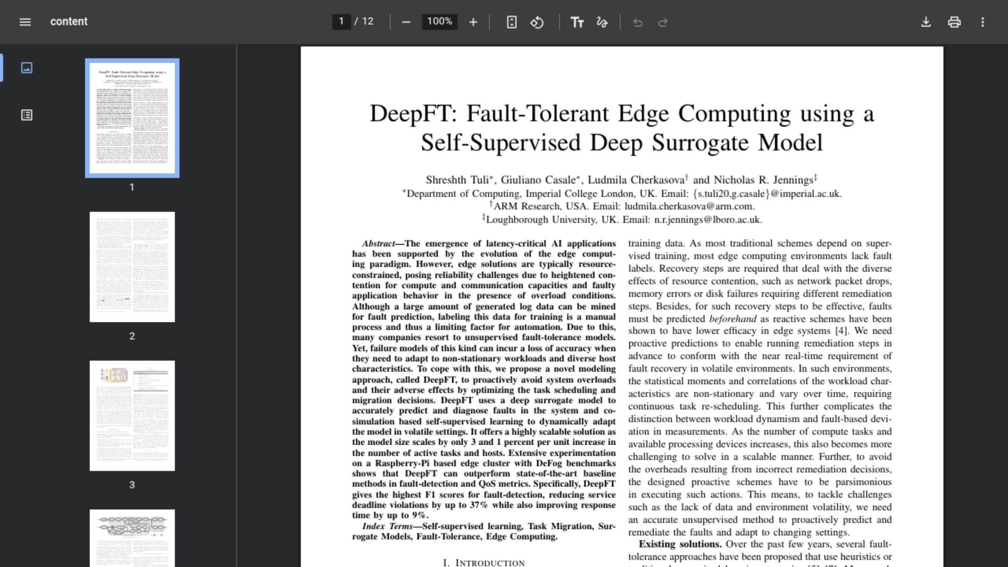 DeepFT